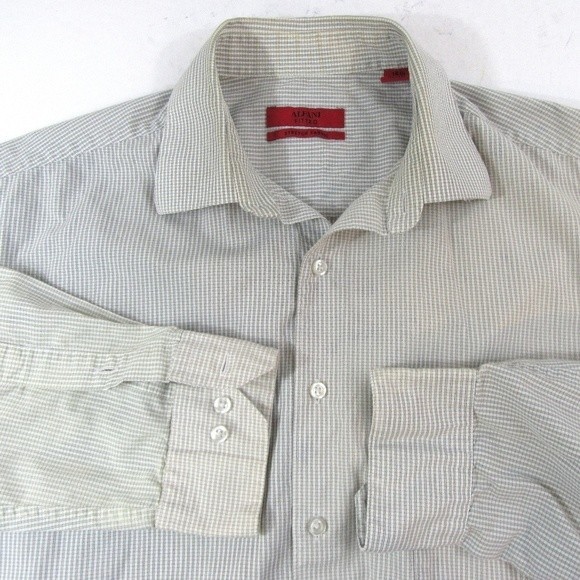 Alfani Fitted Men's 16-1/2 36/37 Dress Shirt - Picture 2 of 6